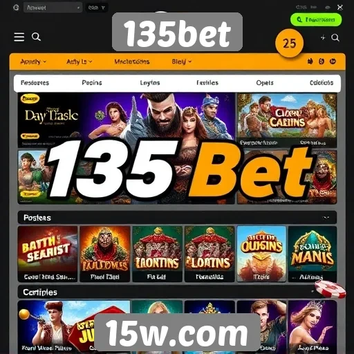 Experiência do usuário no site 135bet